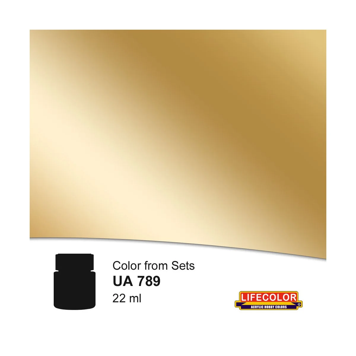 New Shell Brass Shade 2 22 ml - Lifecolor NUA789