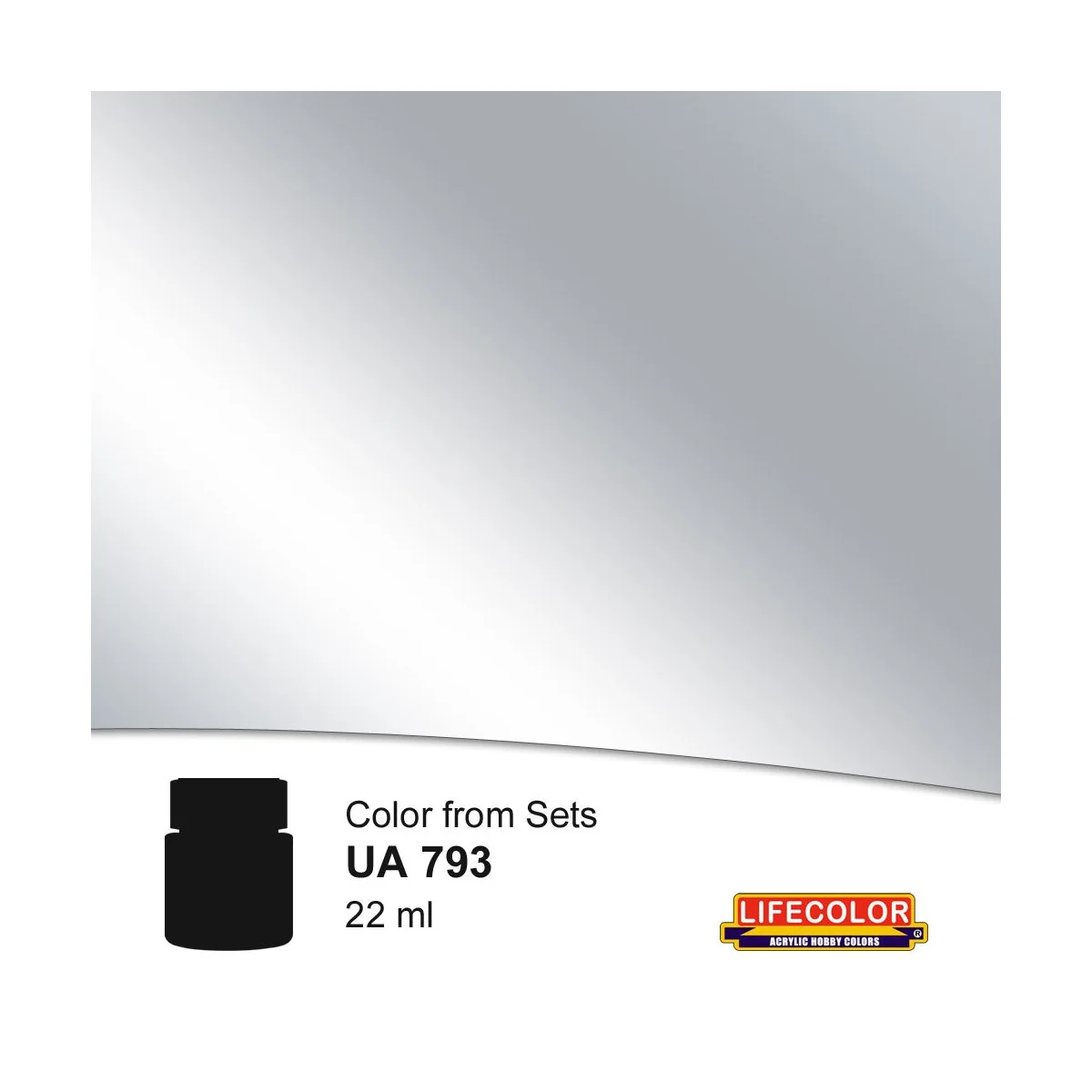 White Aluminium 22 ml - Lifecolor NUA793