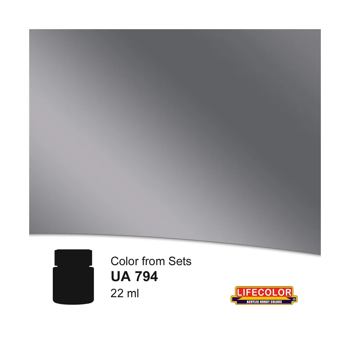 Dark Aluminium 22 ml - Lifecolor NUA794
