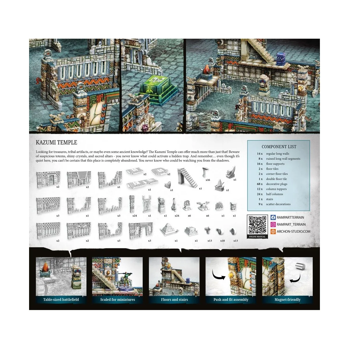 Modular Terrain: KAZUMI TEMPLE - Archon Studio RAM0005
