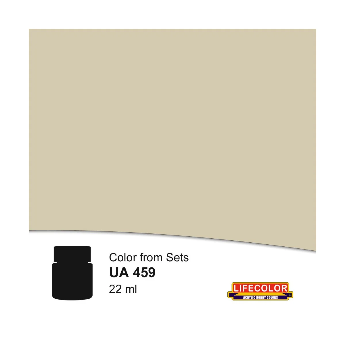 Tela Bigia Da Fatica 22 ml - Lifecolor NUA459