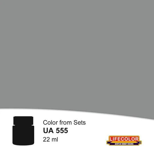 Aggressor Grey 22 ml - Lifecolor NUA555 Aggressor Grey 22 ml - Lifecolor NUA555