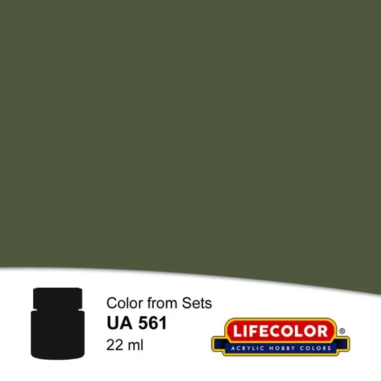 Medium Green 22 ml - Lifecolor NUA561 Medium Green 22 ml - Lifecolor NUA561