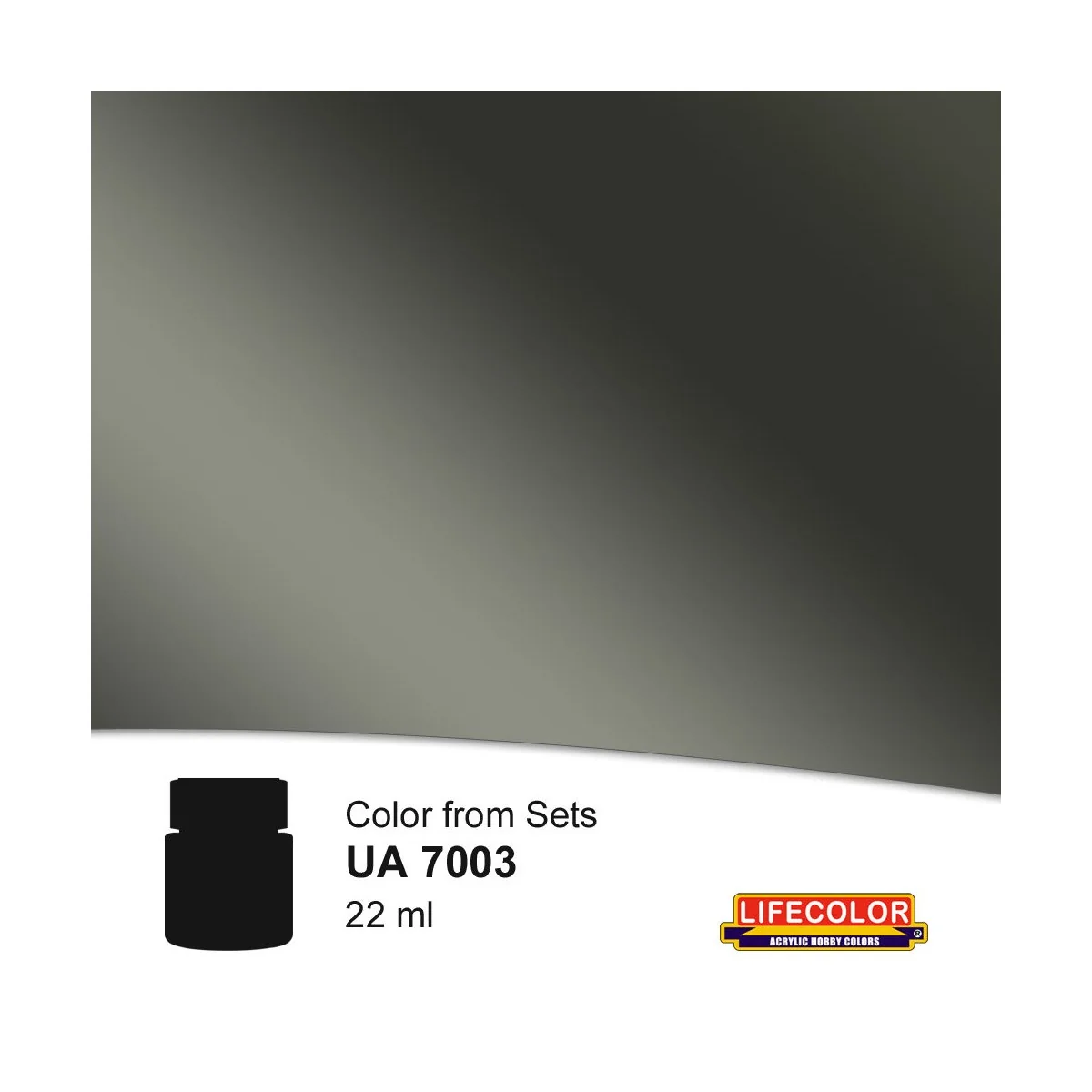 Cast Iron 22 ml - Lifecolor NUA7003 Cast Iron 22 ml - Lifecolor NUA7003