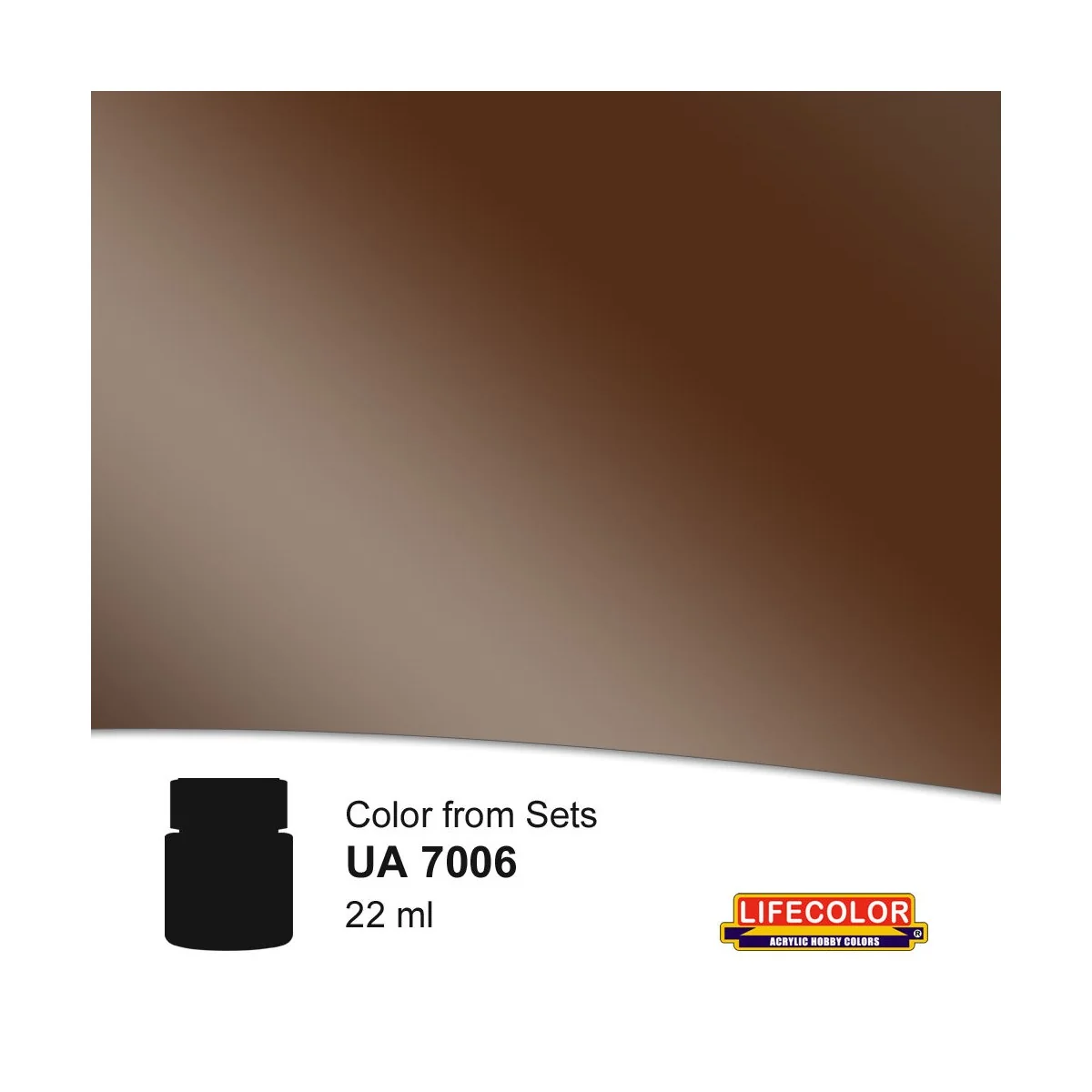 Darkened Copper 22 ml - Lifecolor NUA7006 Darkened Copper 22 ml - Lifecolor NUA7006