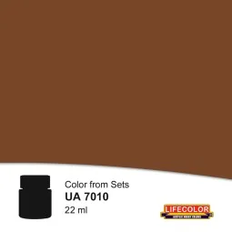 Rebel Brown 22 ml - Lifecolor NUA7010