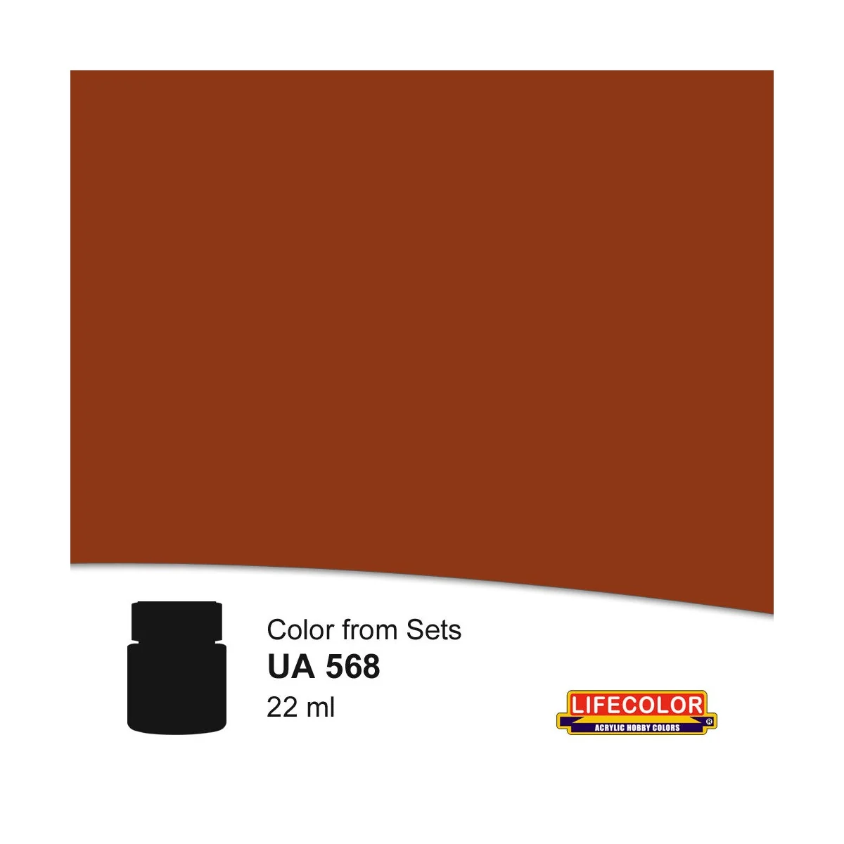 German Red Brown 22 ml - Lifecolor NUA568