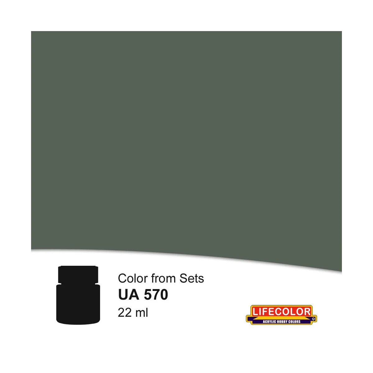 German Dark Green 22 ml - Lifecolor NUA570