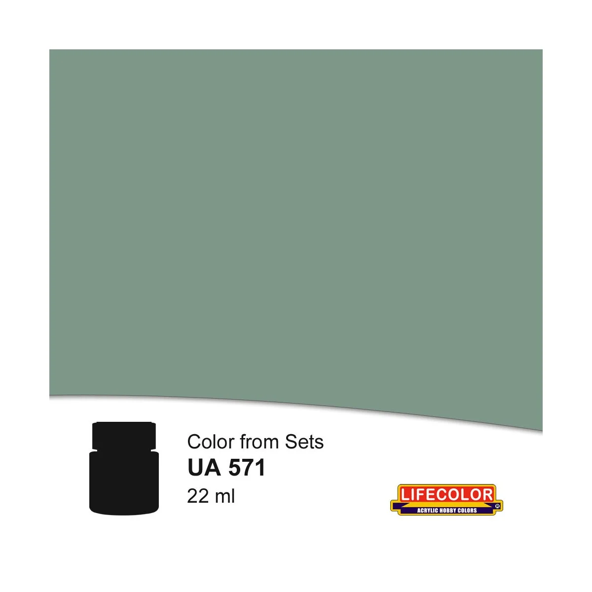 German Light Grey Green 22 ml - Lifecolor NUA571 German Light Grey Green 22 ml - Lifecolor NUA571