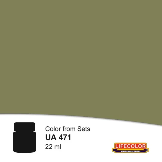 Medium Green 22 ml - Lifecolor NUA471