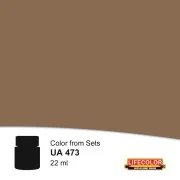 Dark Brown 22 ml - Lifecolor NUA473