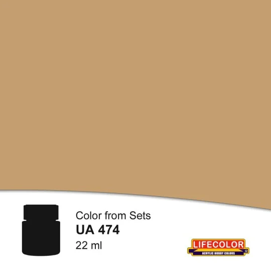 Medium Tan 22 ml - Lifecolor NUA474