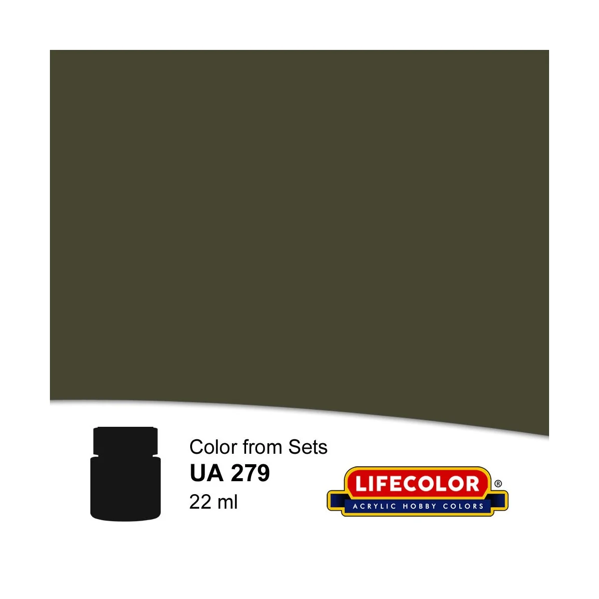 Olive Drab Faded 22 ml - Lifecolor NUA279 Olive Drab Faded 22 ml - Lifecolor NUA279