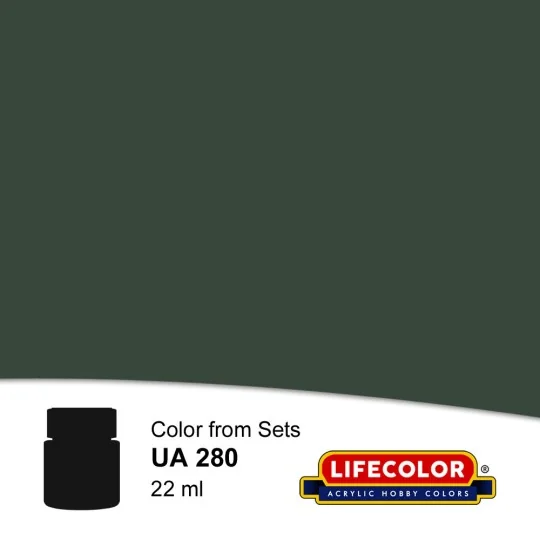 Olive Drab Faded 22 ml - Lifecolor NUA280 Olive Drab Faded 22 ml - Lifecolor NUA280