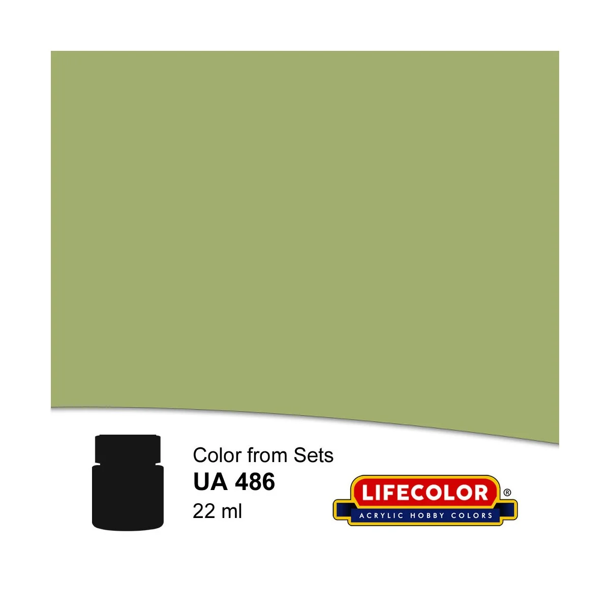 Erdl Light Green 22 ml - Lifecolor NUA486