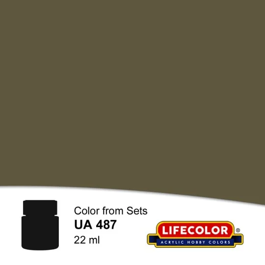 M1956 Brown 22 ml - Lifecolor NUA487 M1956 Brown 22 ml - Lifecolor NUA487