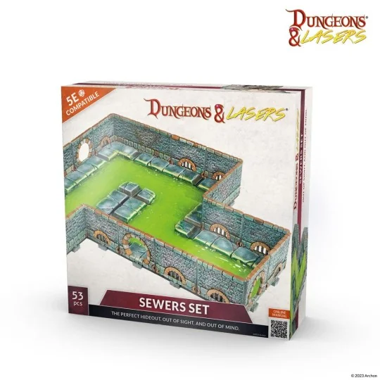 Dungeons & Lasers Starter Set: SEWERS - Archon Studio DNL0044