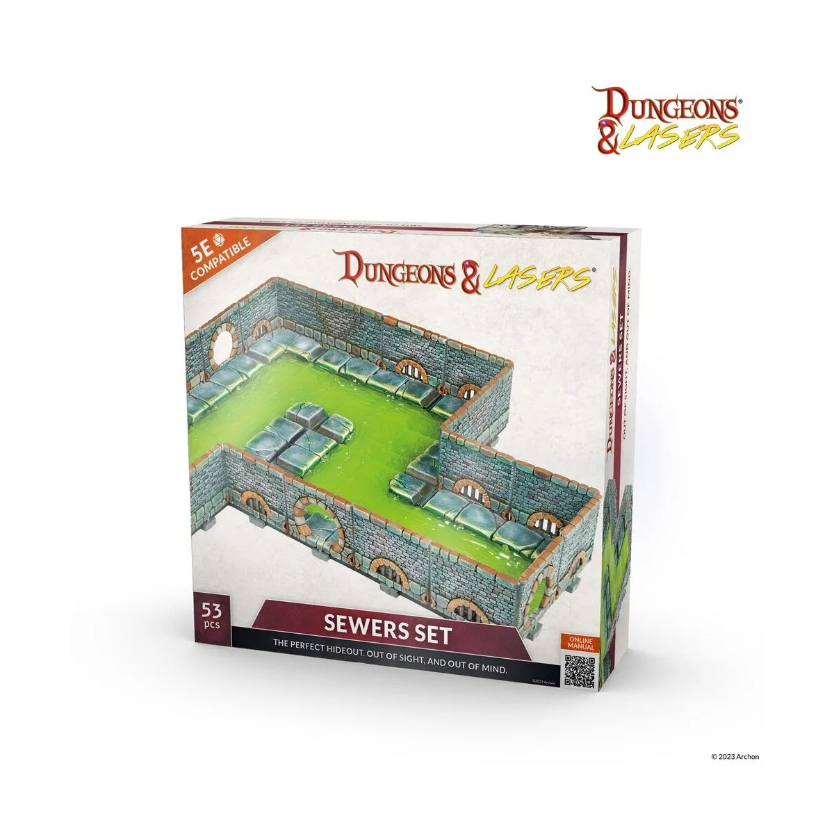 Dungeons & Lasers Starter Set: SEWERS - Archon Studio DNL0044