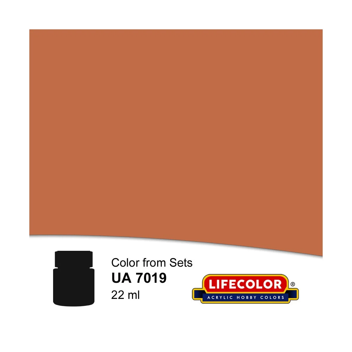 Light African Tone 22 ml - Lifecolor NUA7019