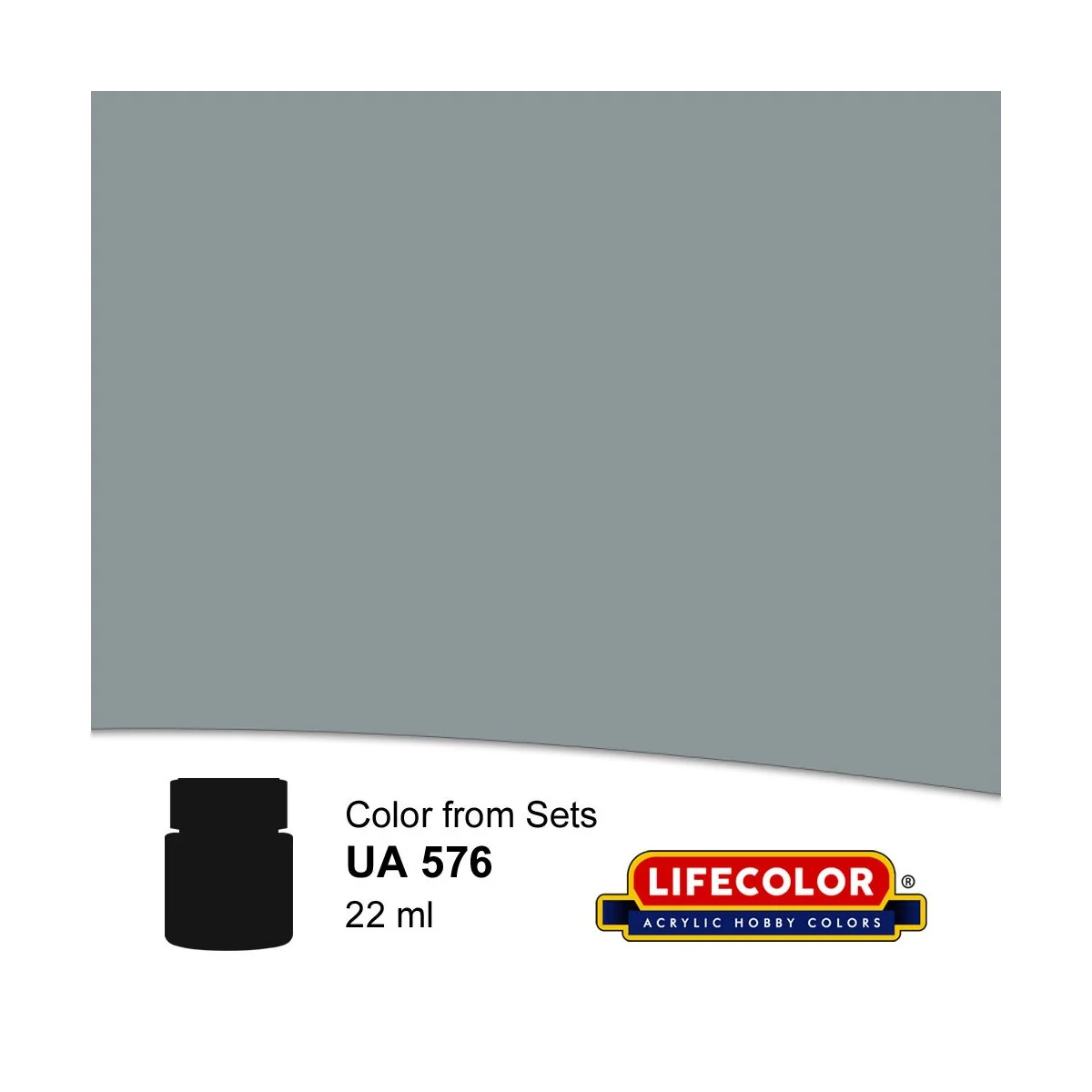 Dark Ghost Grey 22 ml - Lifecolor NUA576 Dark Ghost Grey 22 ml - Lifecolor NUA576