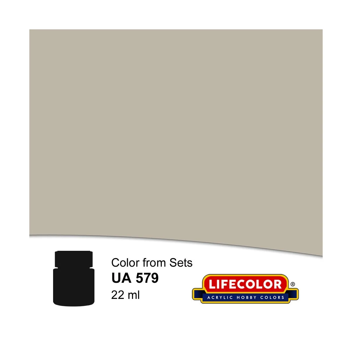 Light Gull Grey 22 ml - Lifecolor NUA579 Light Gull Grey 22 ml - Lifecolor NUA579