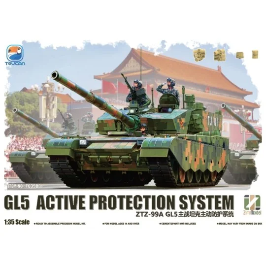 ZTZ-99A MBT (GL5 ACTIVE PROTECTION SYSTEM) - Toucan Model TC35001