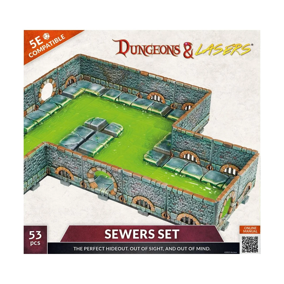 Dungeons & Lasers Starter Set: SEWERS - Archon Studio DNL0044