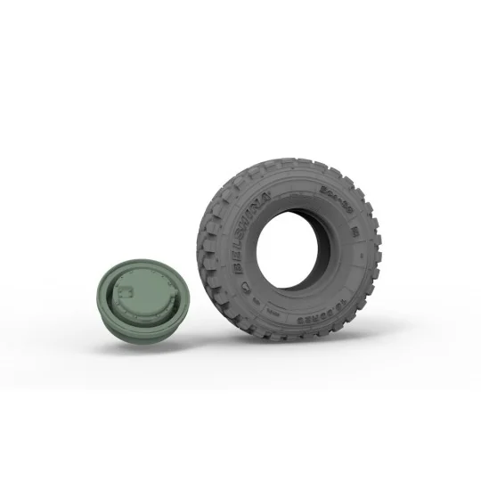 VPK-7289 BUMERANG IFV 3D gravity tire×8, 1/35 - Toucan Model TC3D013