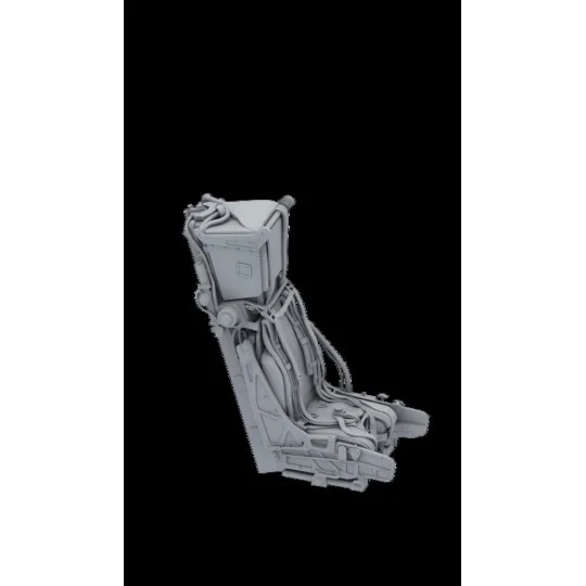 Mirage 2000 C 3D RESIN PRINTS OF ENGINES AND SEATS, 1/32 - Toucan M...