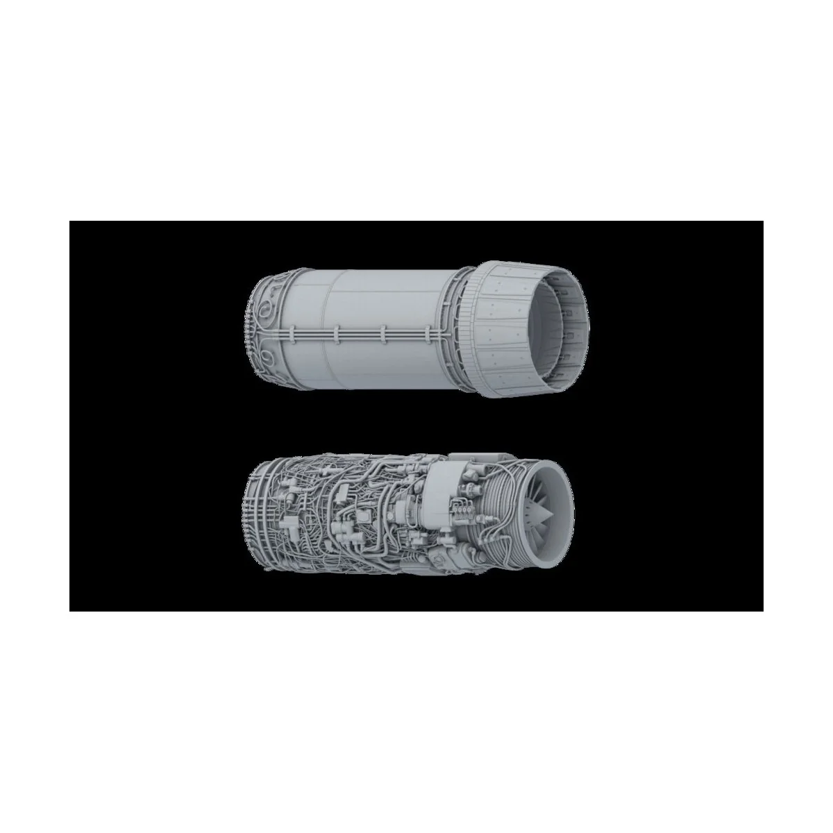 Mirage 2000 D/N 3D RESIN PRINTS OF ENGINES AND SEATS - Toucan Model...