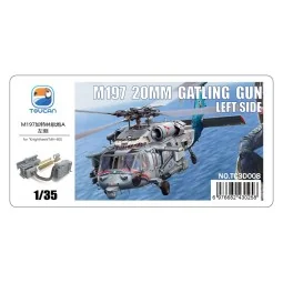 M197 20MM GATLING GUN LEFT SIDE (for “Knlghthawk”MH-60S), 1/35 - To...