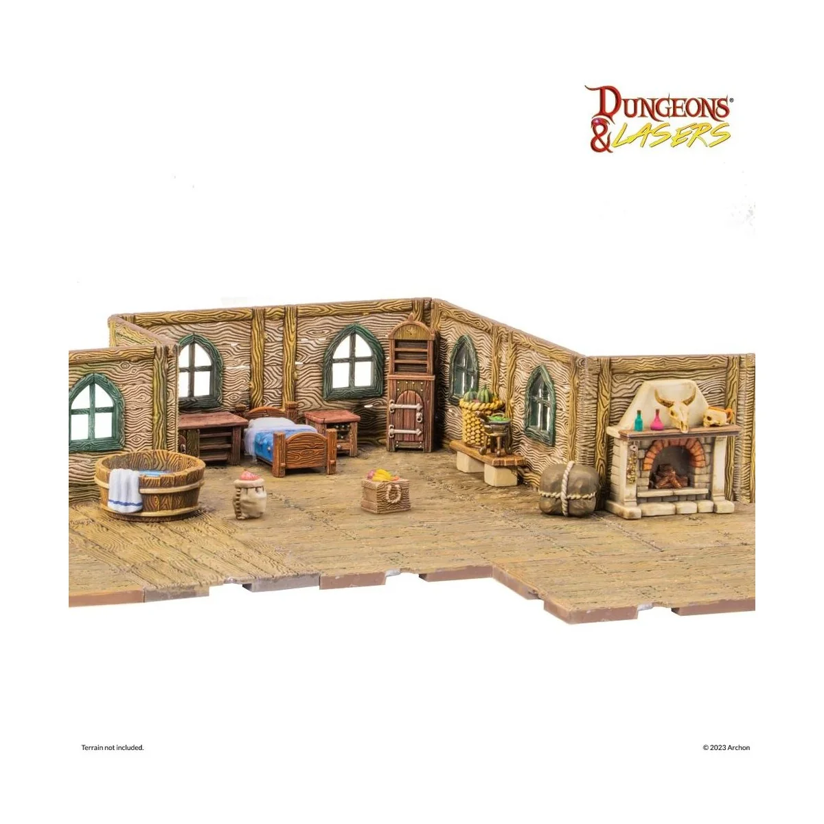 Dungeons & Lasers Expansion Set: CITY BITS BUNDLE - Archon Studio D...