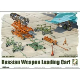 Russian Weapon loading cart [with 2 figures], 1/48 - Zimi Model ZM8...