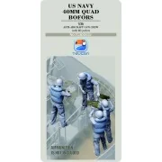 ANTI-AIRCRAET GUN CREW (with life jacket) - Toucan Model TC3D003J