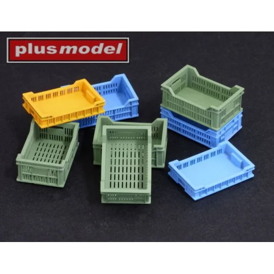 Perforated plastic crates - Plus model DP3001