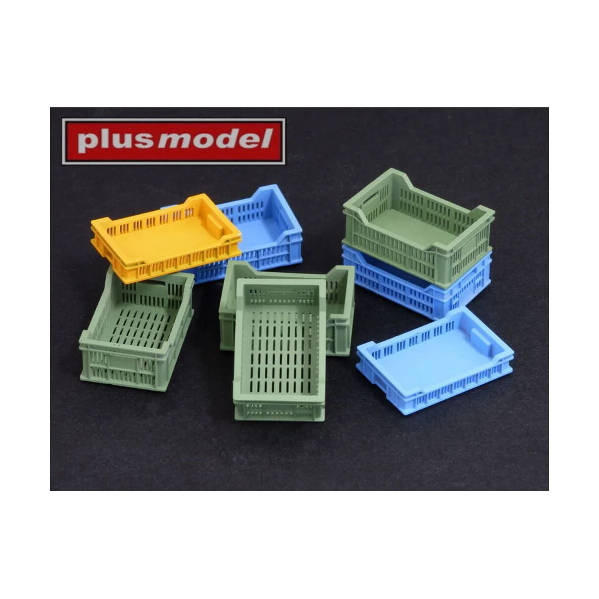 Perforated plastic crates - Plus model DP3001