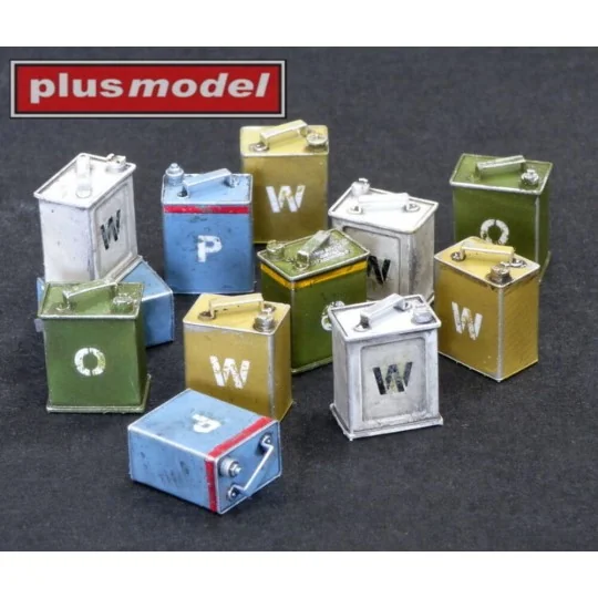 British canisters POW, 1/35 - Plus model DP3004 British canisters POW, 1/35 - Plus model DP3004