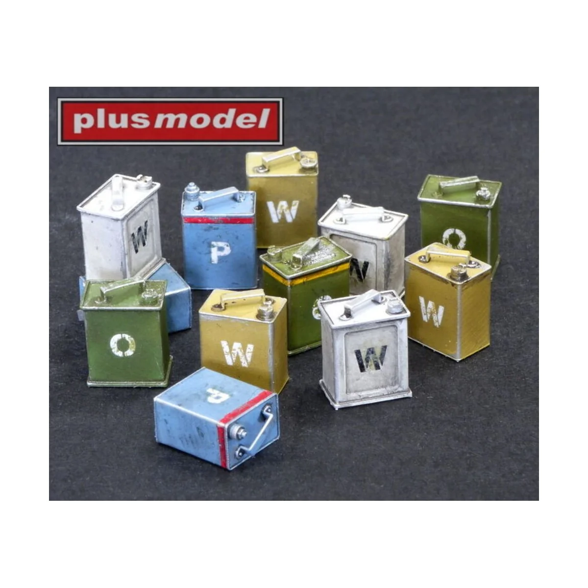 British canisters POW, 1/35 - Plus model DP3004 British canisters POW, 1/35 - Plus model DP3004