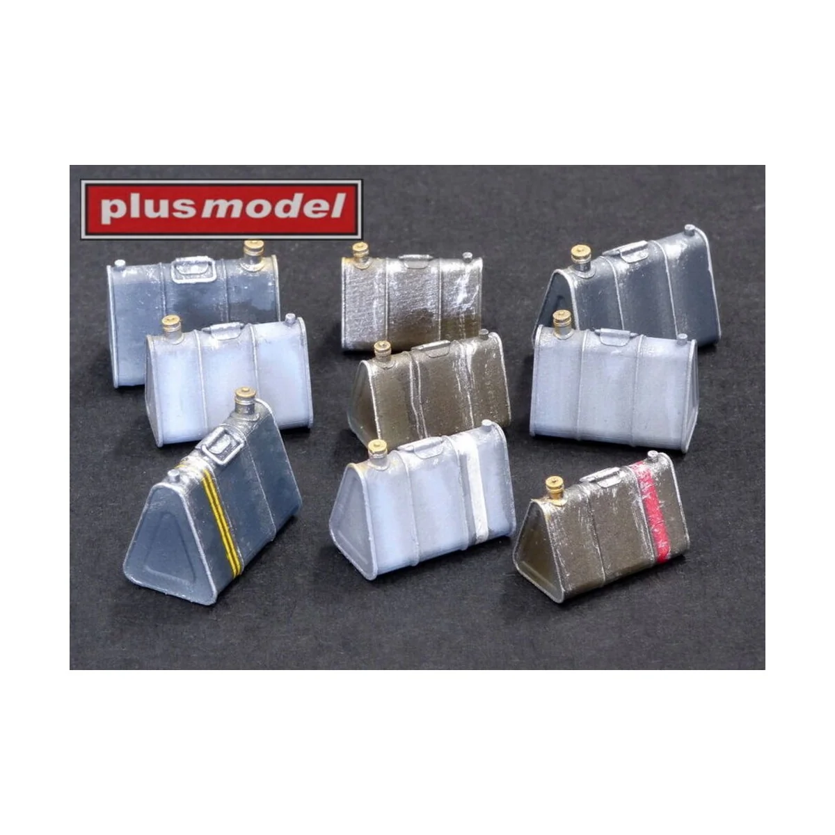 German triangular canisters - Plus model DP3007