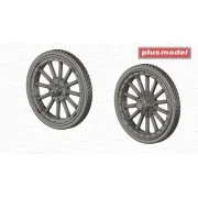 Canadian MG carrier wheels pattern A, 1/35 - Plus model DP3030