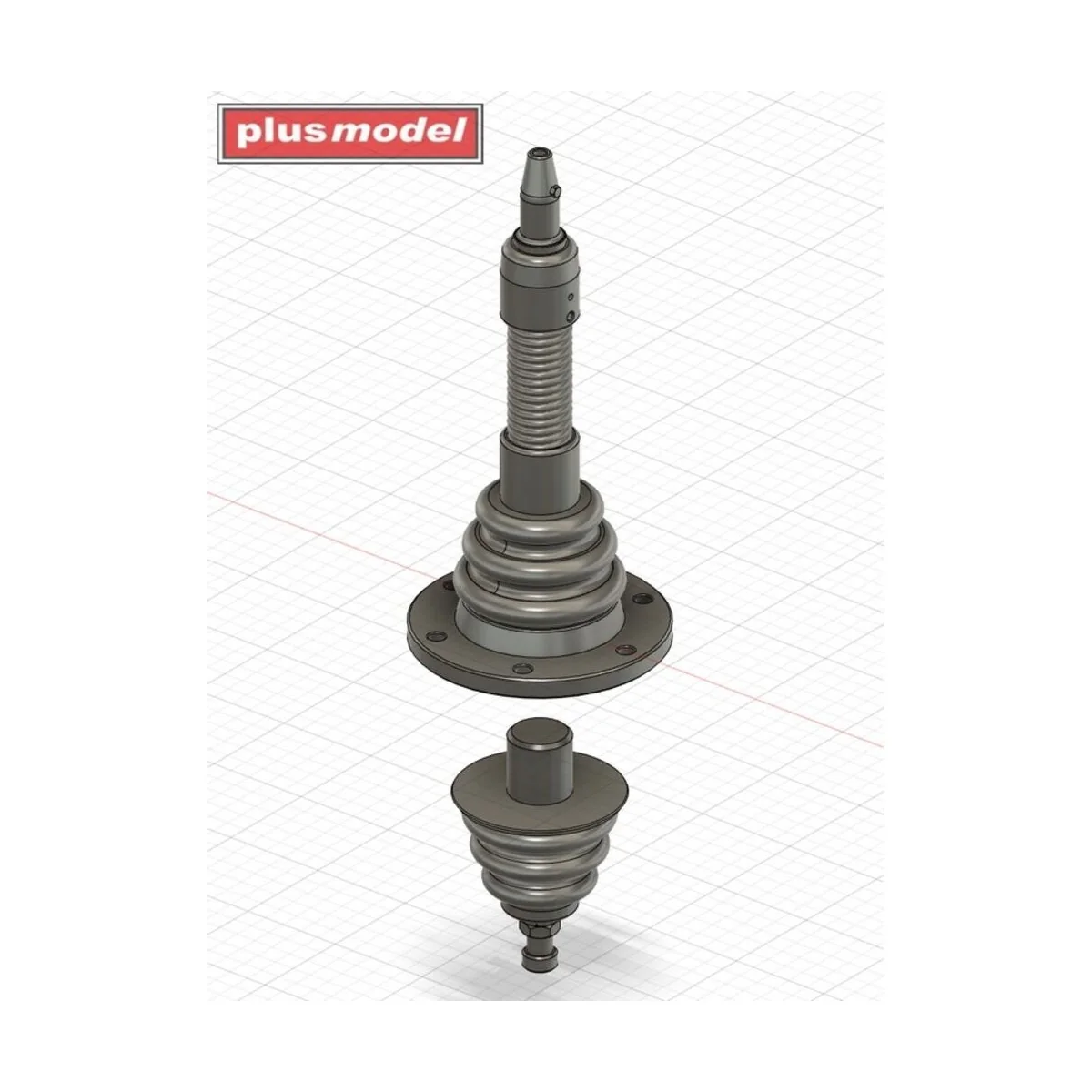 US antens II, 1/35 - Plus model DP3033