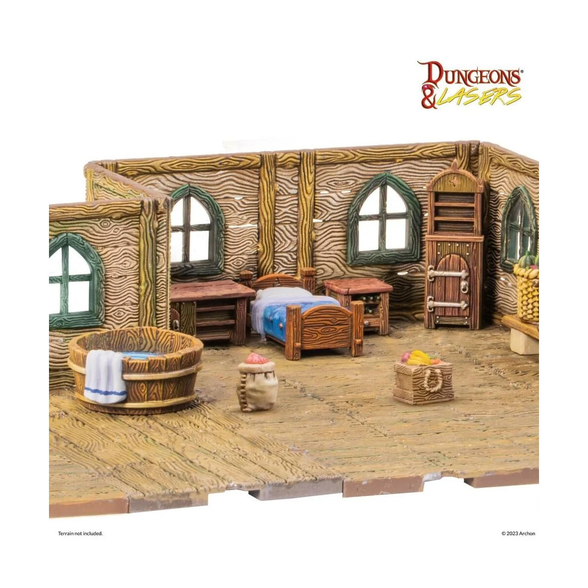 Dungeons & Lasers Expansion Set: CITY BITS BUNDLE - Archon Studio D...