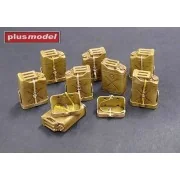 US cans with holders, 1/35 - Plus model DP3038