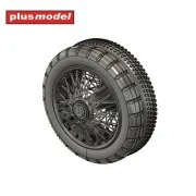 Wheels for british armored car RR - Plus model DP3054