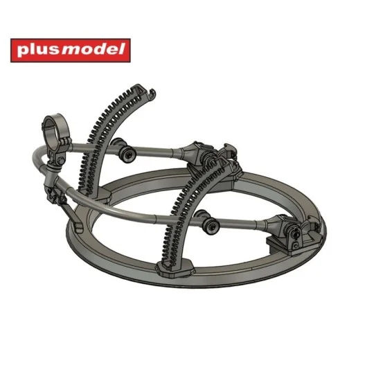 Turret for machine gun Lewis for RR - Plus model DP3055