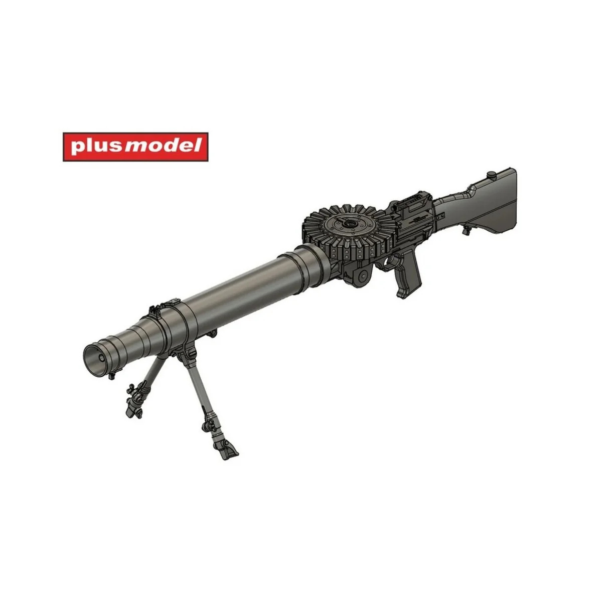 Machine gun pattern D, 1/35 - Plus model DP3064