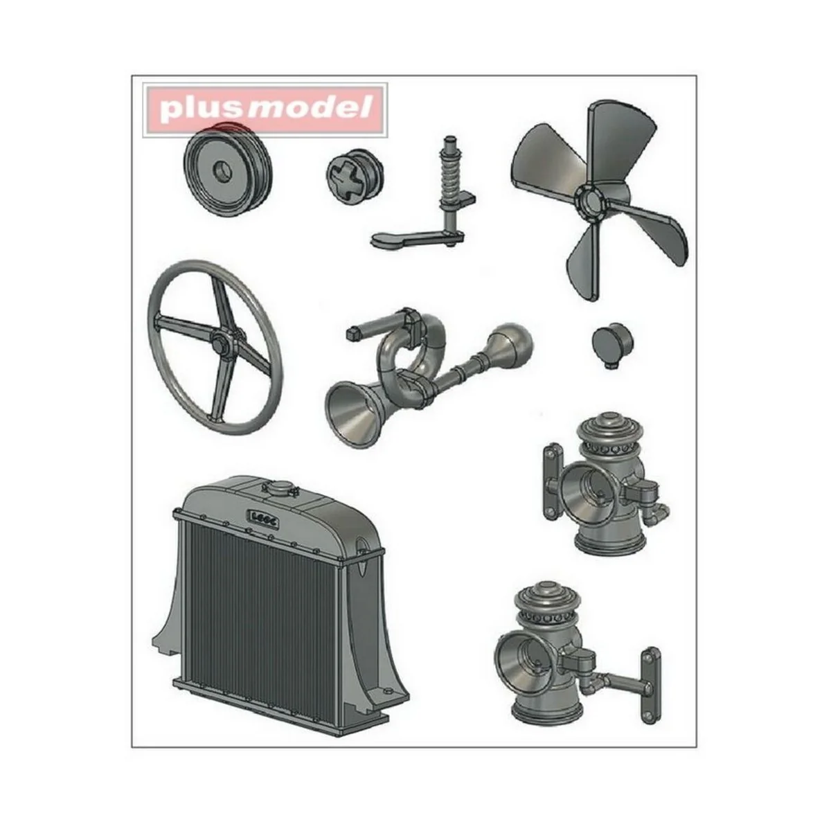 Upgrade set for Lorry B - Plus model DP3077