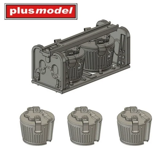 Ammunition magazine for MG 34 - Plus model DP3080