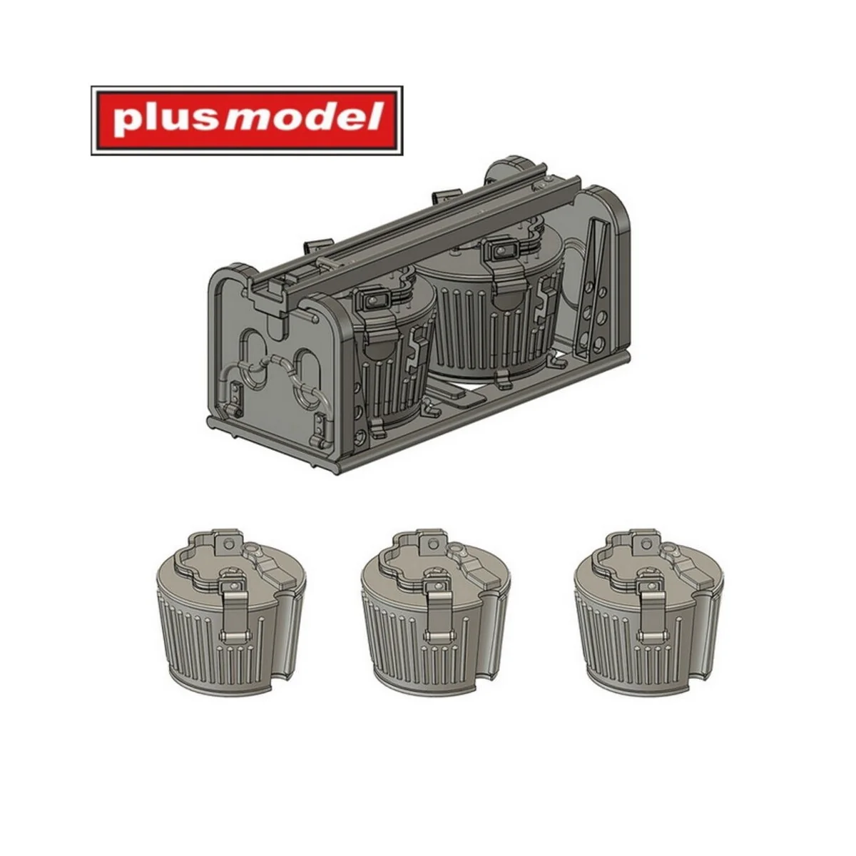 Ammunition magazine for MG 34, 1/35 - Plus model DP3080 Ammunition magazine for MG 34, 1/35 - Plus model DP3080