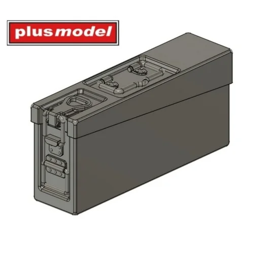 German ammo boxes for 7, 92 ammunition – early, 1/35 - Plus model D... German ammo boxes for 7, 92 ammunition – early, 1/35 - Plus model D...